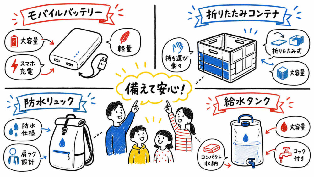 フェーズフリー商品の4つの分類と具体例