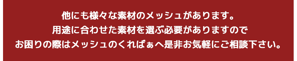 メッシュ メッシュとは